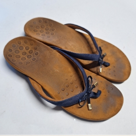 VIONIC Blue Women's Sandals - Picture 2 of 3